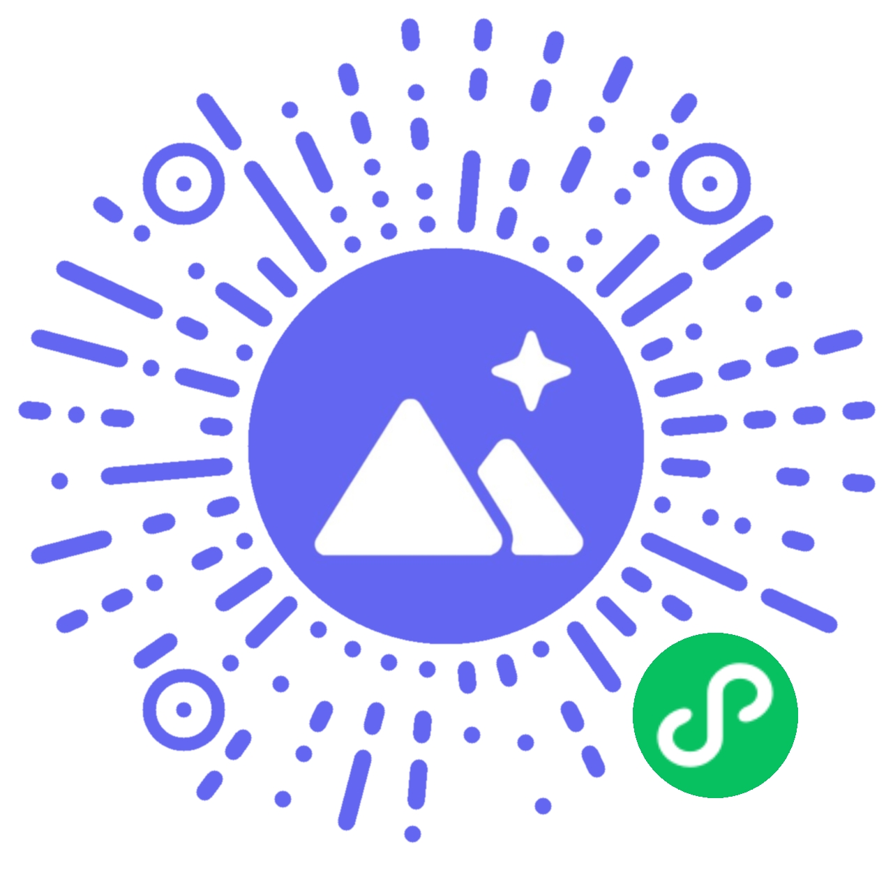 绘变微信小程序码